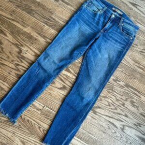Joes Jeans Straight Leg Frayed Hem size26 EUC